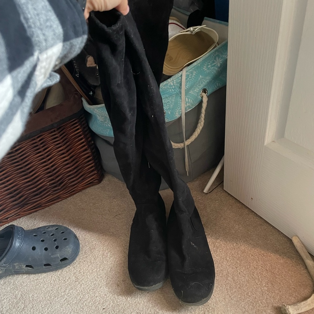 Over the knee boots